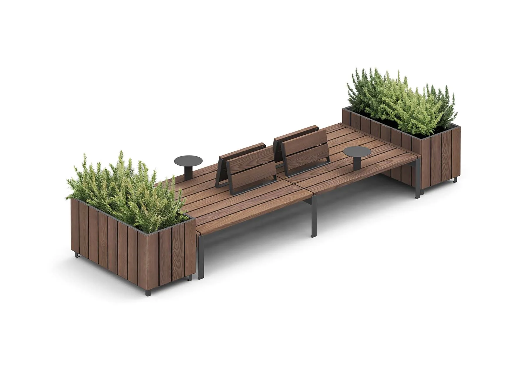 Extery Jada modular park bench